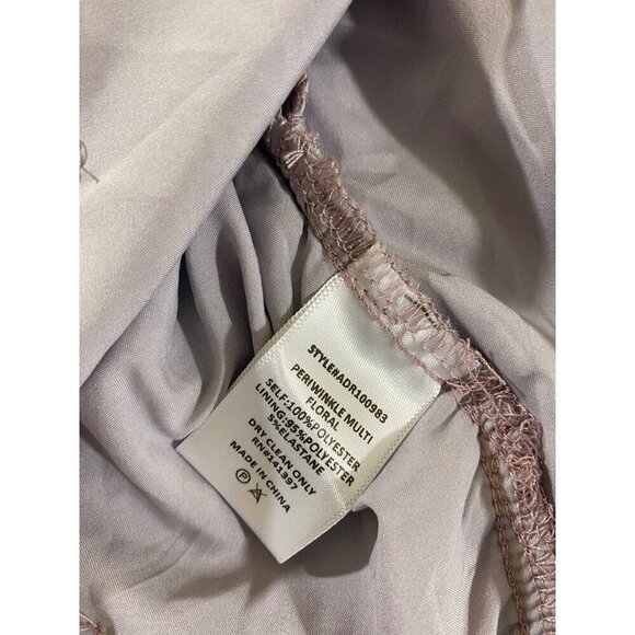 ASTR The Label Women's Lavender Floral One Shoulder Mini Dress - Small - Picture 12 of 14